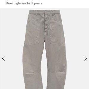 Nili Lotan gray Shon Pant - Suze 6